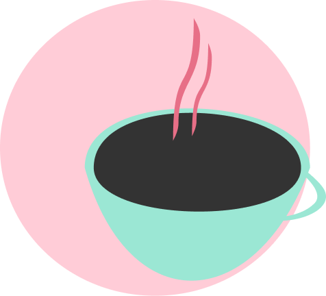 illustration d'un café